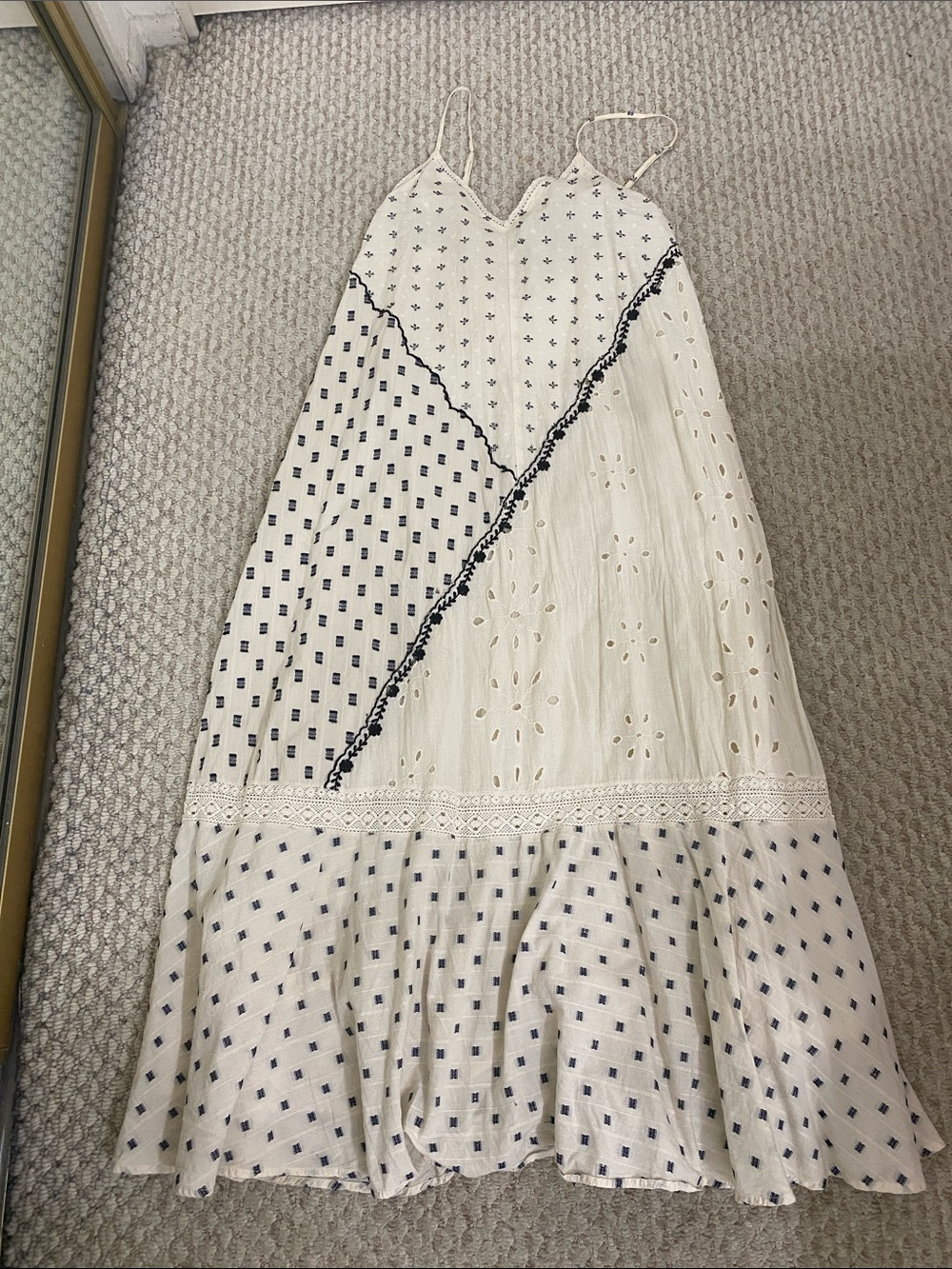 ZARA SUNDRESS Eyelet